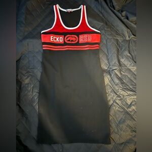 Ecko Red black tank dress
